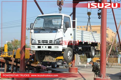 Hot Selling Isuzu Nkr P Wd Off Road Dropside Cargo Lorry Van Trucks