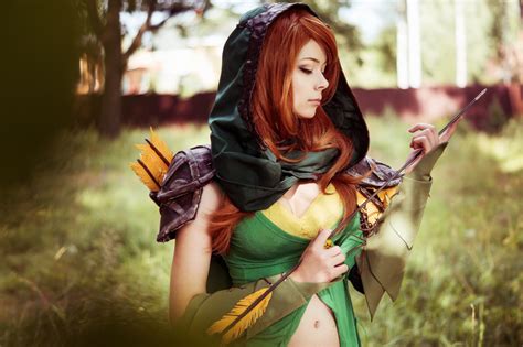 Windranger Dota Cosplay Telegraph