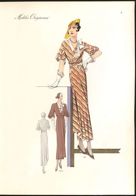 1933 3 Beaux Arts des Modes ÖNB Art de la mode Mode Modes