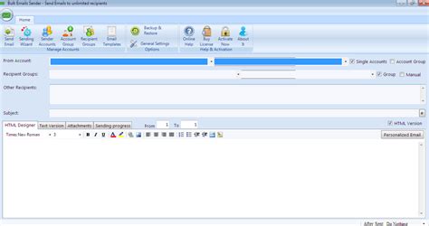 Bulk Email Sender Скачать