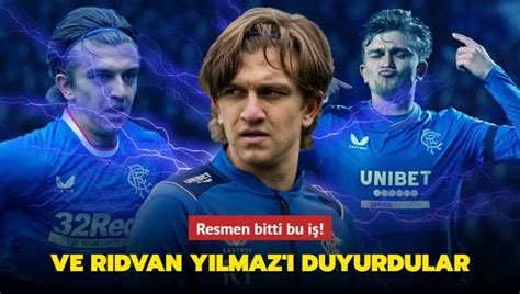 Resmen bitti bu iş Ve Rıdvan Yılmaz transferini duyurdular