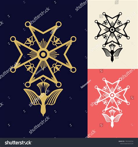 22 Huguenot Cross Images, Stock Photos & Vectors | Shutterstock