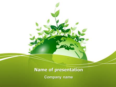 Green Environment Presentation Template for PowerPoint and Keynote ...