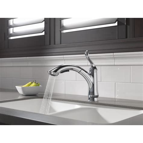 Delta 4353 Rb Dst Linden Single Handle Pullout Kitchen Faucet