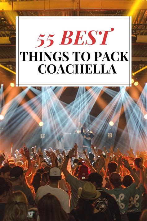 Coachella camping packing list tips 55 must have items – Artofit