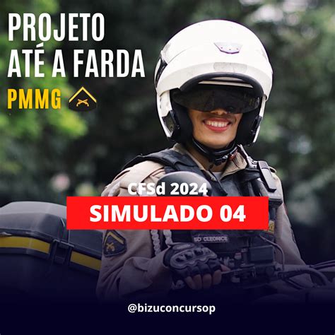 Simulado P S Edital Cfsd Pmmg Bizu Concursos P Blicos Hotmart