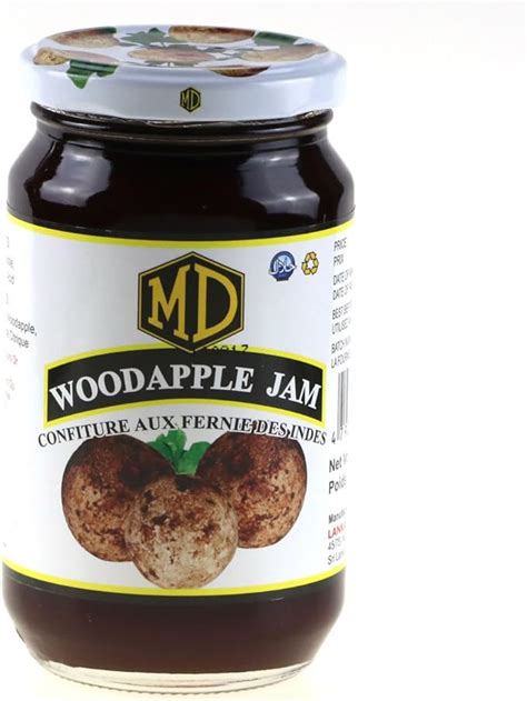 Amazon MD Woodapple Jam 450g ユニークなスリランカのお気に入りジャム 100 スリランカ産ウッドアップル製