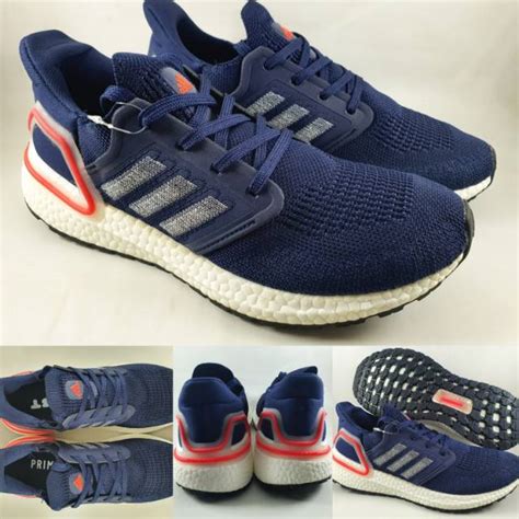 Jual Sepatu Kets Adidas Ultra Boost Navy Blue White Shopee Indonesia