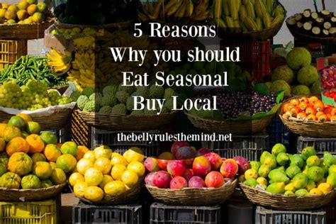 5 Reasons Why You Should Eat Seasonal And Buy Local