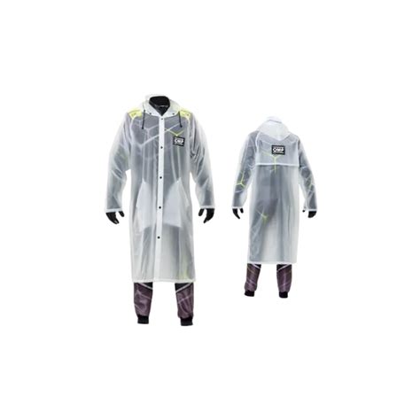 Raincoat Transparent Omp Karting