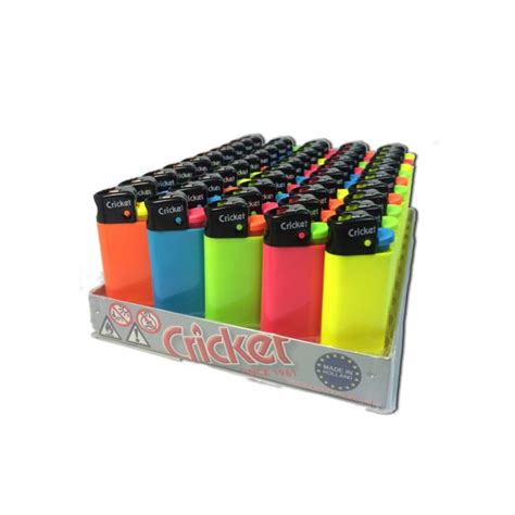 Cricket Lighter Mini | Box 50 Lighters | Wholesale price ⇒ Delivered 72h