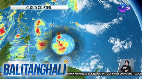 PAGASA Cloud Cluster O Kumpol Ng Mga Ulap Binabantayan Sa Pacific