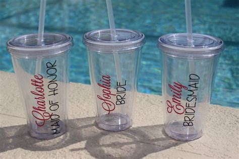 Personalized Bachelorette Party Cups Girls Weekend Party Etsy Bachelorette Party Cups