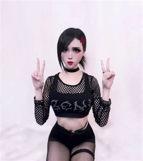 Goth Kobeni Cosplay From Chainsaw Man