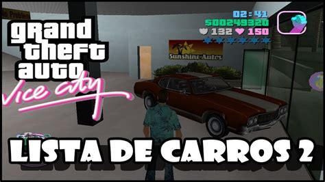 GTA Vice City SunShine Autos Lista 2 Detonado 100 YouTube