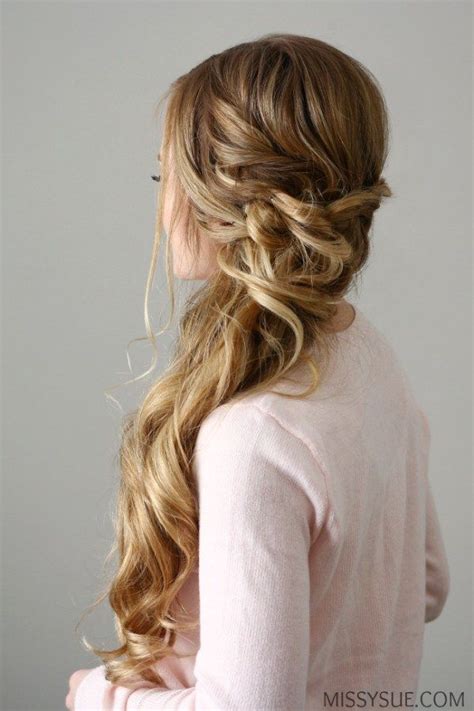 Side Swept Dutch Braid MISSY SUE Wedding Hair Side Side Hairstyles