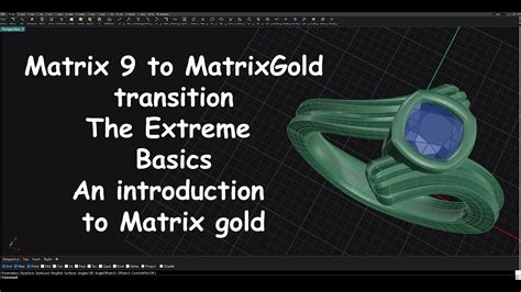 Matrix 9 To MatrixGold The Extreme Basics An Introduction To Matrix