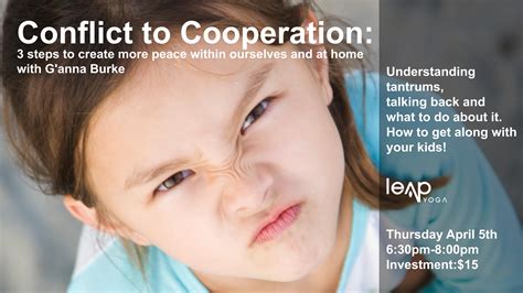 Conflict To Cooperation 3 Steps To Create More Peace Within Ourselves