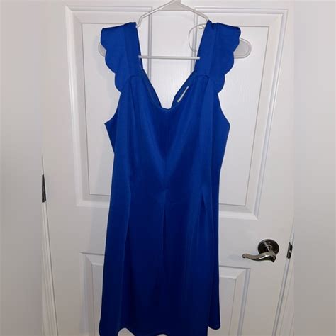 Monteau Dresses Nwt Monteau Royal Blue Fit Flare Dress Poshmark