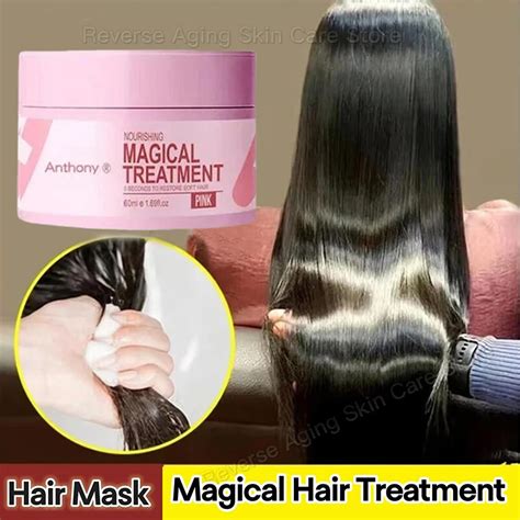 Magical Hair Mask 5 Seconds Repair Damaged Carry Hair Frizzy Soft