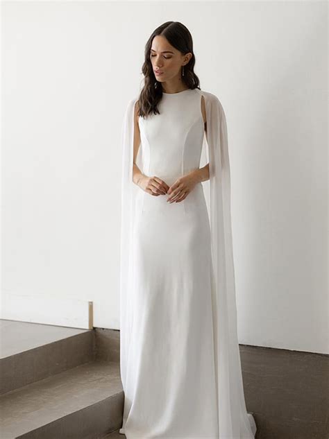 Simple Minimalist Wedding Dresses Southbound Bride