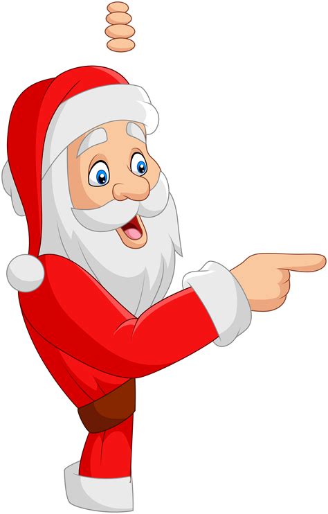 Semi Hidden Santa Claus Christmas Wall Design TenStickers