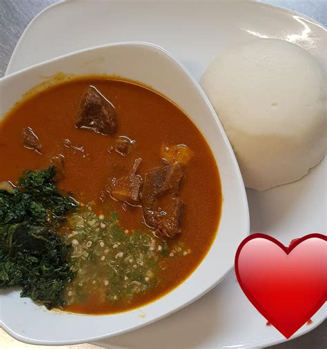 Ogbono Soup With Pounded Yam Joyd Kitchen