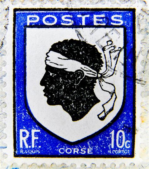 Fluidr Great Stamp France Postage C Corse Timbre Republique