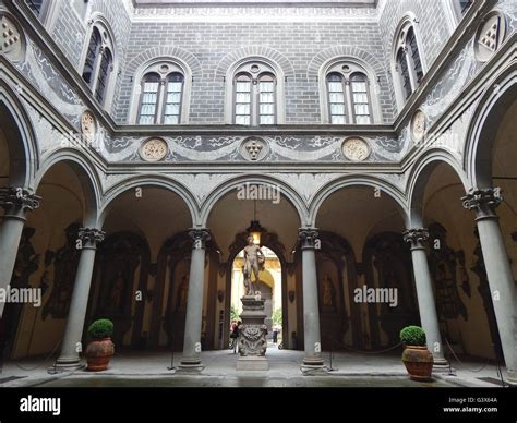 Palazzo Medici Riccardi In Florenz Toskana Italien Gebaut Zwischen