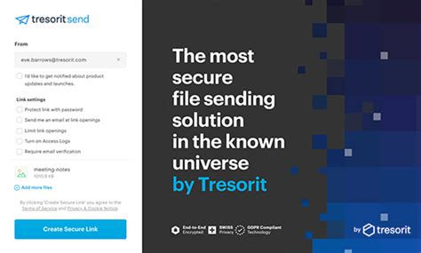 What Is Tresorit Send Tresorit Knowledge Base