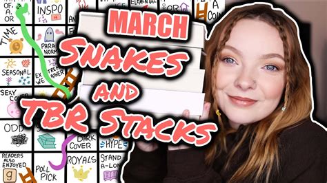 March TBR Snakes And TBR Stacks 5 YouTube