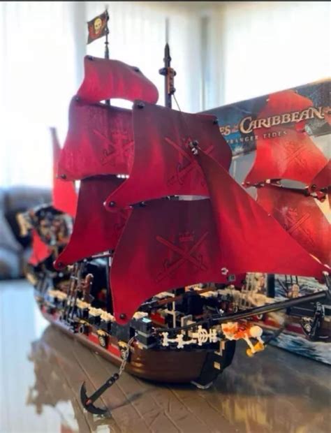 Lego Pirates Of The Caribbean Queen Anne S Revenge In Used