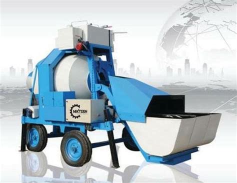 Electric Engine Rm Self Loading Concrete Mixer Drum Capacity