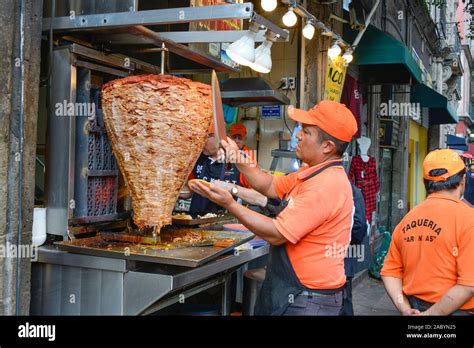 Restaurant Taqueria Arandas Mexiko Stadt Mexiko Stock Photo Alamy