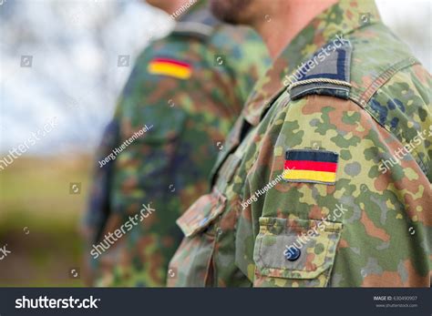 German Flag On German Army Uniform Stock Photo 630490907 | Shutterstock