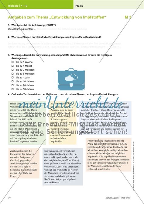 Impfen Oder Nicht MeinUnterricht