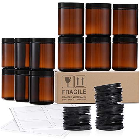 Best Amber Glass Candle Jars