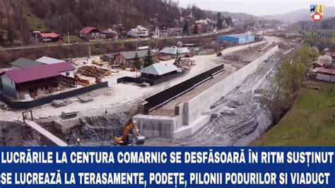 Lucrările la centura orașului Comarnic care au început în urmă cu