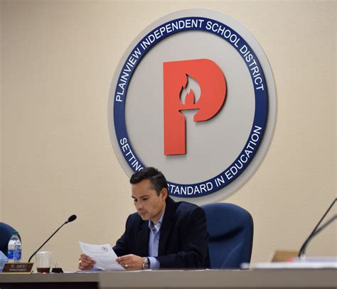 Plainview ISD board canvasses bond election results