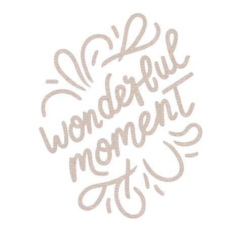 Wonderful Moment Wonderful Moment Text Png Springtimes Free