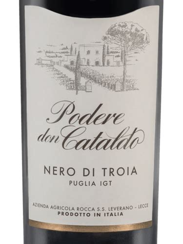 Podere Don Cataldo Nero Di Troia Vivino Canada