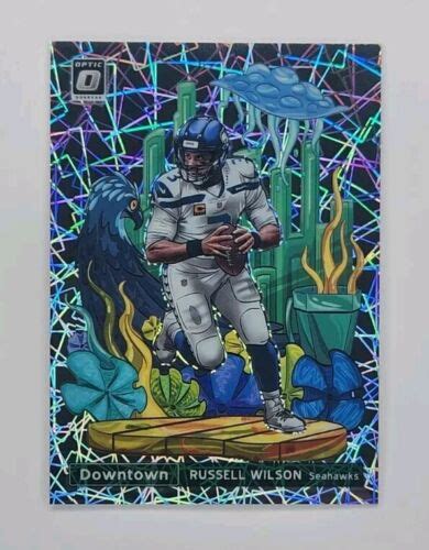 2021 Panini Donruss Optic Downtown DT 31 Russell Wilson EBay