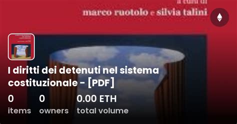 I Diritti Dei Detenuti Nel Sistema Costituzionale PDF Collection