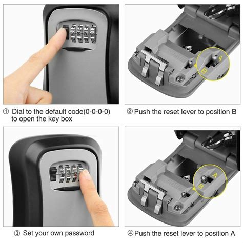 Ripley MINI CAJA DE SEGURIDAD CON COMBINACIÓN PARA LLAVES