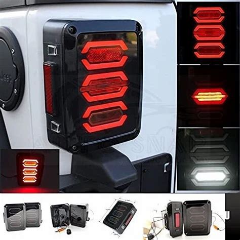 Abs Plastic Car Led Tail Light Rear Light Assemblies Drl Daytime Running Lights At Rs 5000pair