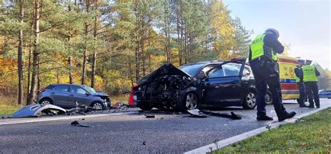 Tragiczny Wypadek Na Drodze Krajowej Nr W Klisznie Dwie Osoby Nie