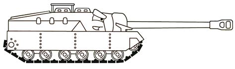 Cartoon Tank Coloring Artofit