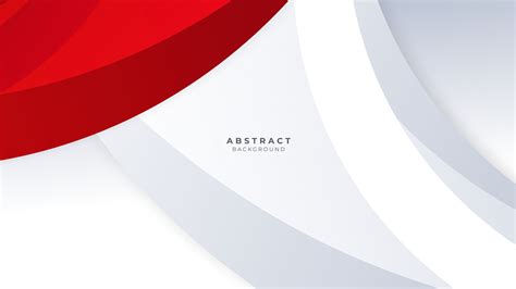 Modern abstract geometric red and white background Premium Vector ...