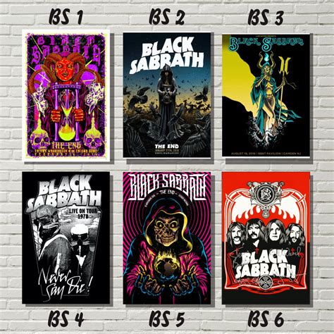 Jual Poster Band Black Sabbath Dekorasi Dinding Shopee Indonesia