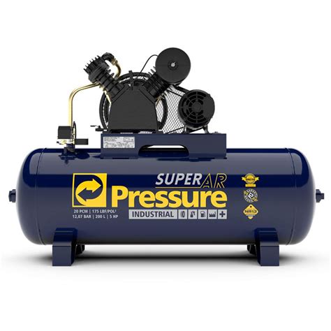 Compressor De Ar Super Ar Trifasico V Pressure Submarino